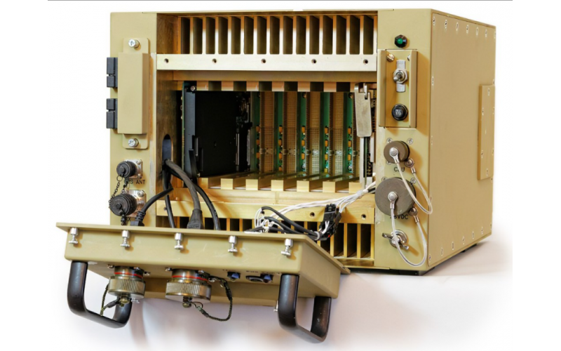 Durable and sturdy ATR air freight rack - conduction cooling